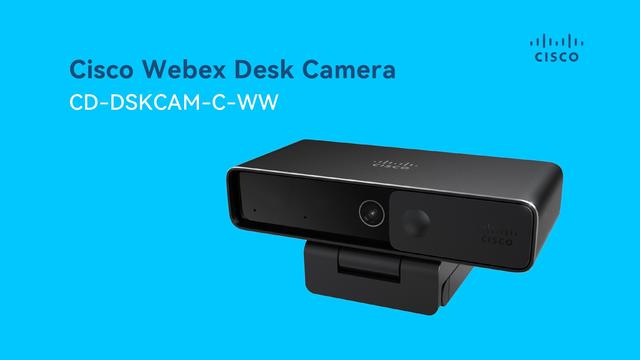 超高清微型摄像机(4K超清视频会议，支持自动对焦，思科Webex 网络摄像头开箱)