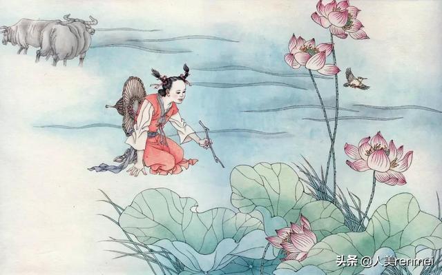 神笔马良图片大全(连环画丨神笔马良)