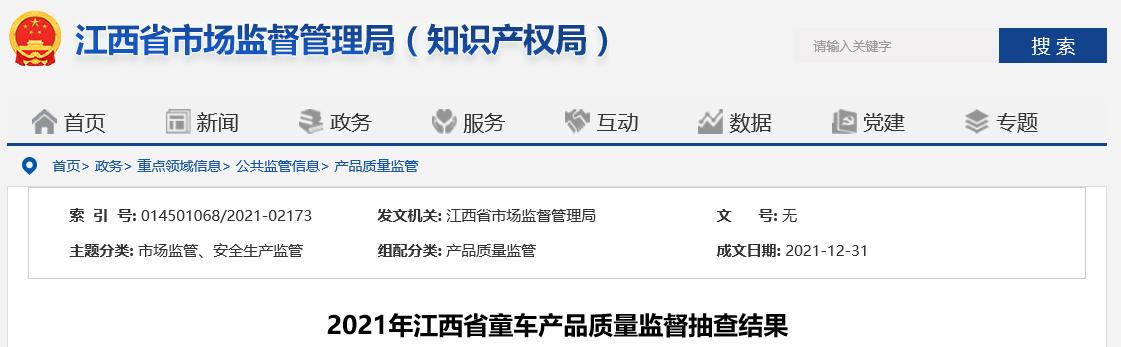 儿童玩具大全批发市场(江西省市场监督管理局抽查10批次童车产品 全部合格)