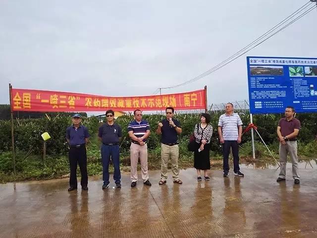 桂林集琦农企合作强力推进“一喷三省” 纵深践行农药零增长！(桂林集琦生化有限公司)