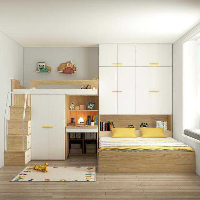 儿童上下铺品牌床排名前十名(自从看了这6款上下床后，再也不想做榻榻米，这比榻榻米实用多了)