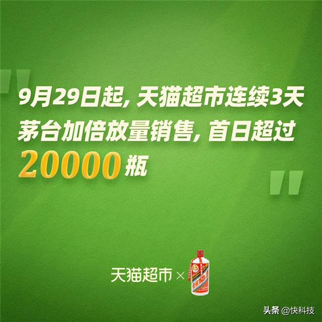 天猫超市app(单日21196瓶！天猫超市今日开启今年以来最大放量 1499元平价销售)