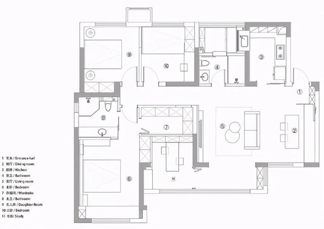 建筑工程装饰装修步骤(被他家“务实不花哨”的装修美到了，简约却不简单，没有丝毫俗气)