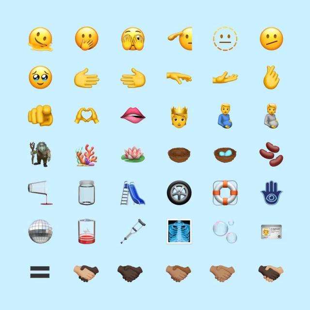 苹果微信怎么制作动态表情包(iOS 15.4 带来 37 个全新的 Emoji，有你喜欢的吗？)