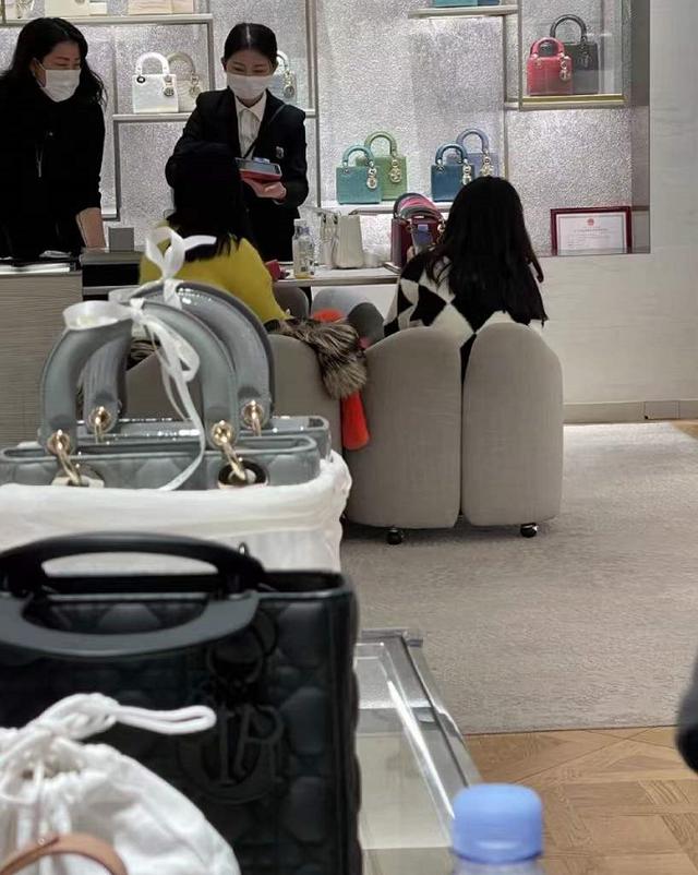 逛奢侈品店(李湘带女儿逛奢侈品店！桌上放一个四万皮包，被两人服务气场强大)