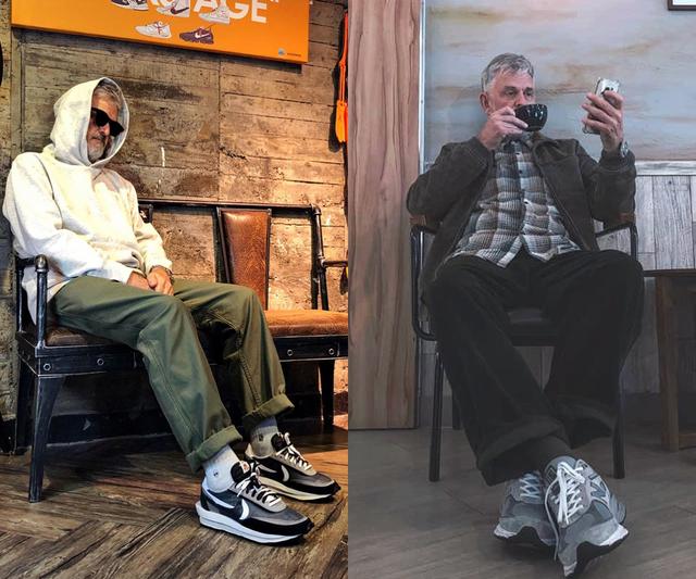 潮流达人衣服搭配(男人到了中年，就要穿得保守？这博主“爷爷辈”了，一样穿成潮男)