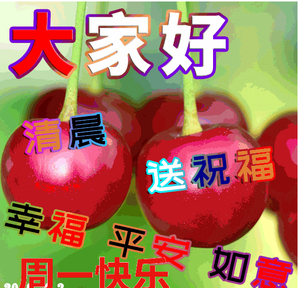 微信朋友圈群发(微信群发周一早上好动态表情图片 朋友圈精选周一早上好问候语阳光)