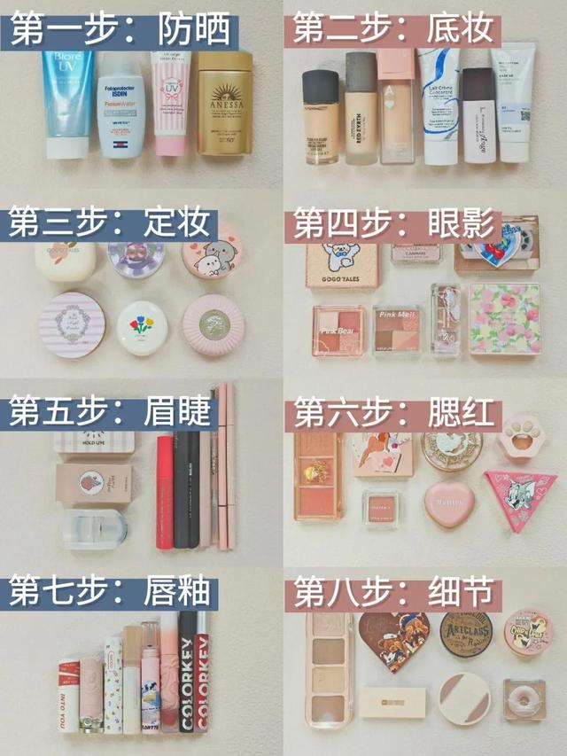 初学化妆需要哪些东西最简单(新手必备化妆技巧)