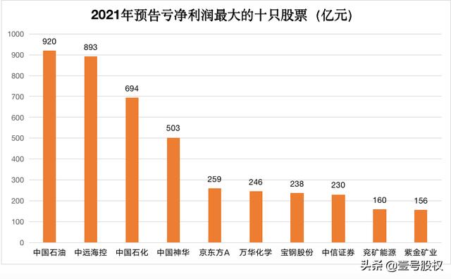 最挣钱的行业2021(A股：2021年净利润最高的十只股票，最高日赚2.5亿)