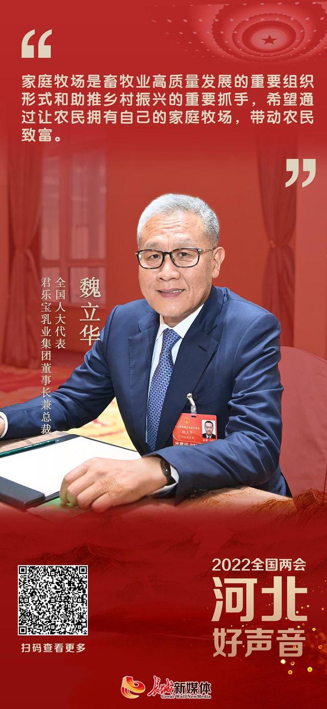 家庭小型致富项目(河北好声音丨魏立华：发展家庭牧场 带动农民致富)