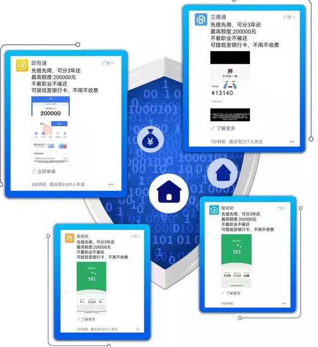 手机分期借款平台联系电话(实测“助宝呗”等朋友圈网贷广告：个信遭共享，层层被导流)
